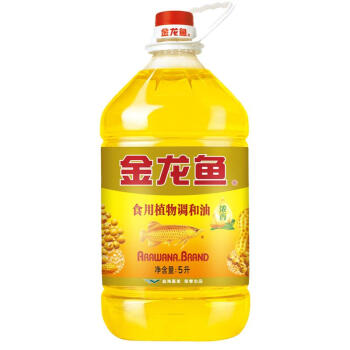 金龙鱼食用油花生浓香型浸出食用植物调和油5L(新老包装随机发 金龙鱼食用油花生浓香型浸出食用植物调和油5L(新老包装随机发